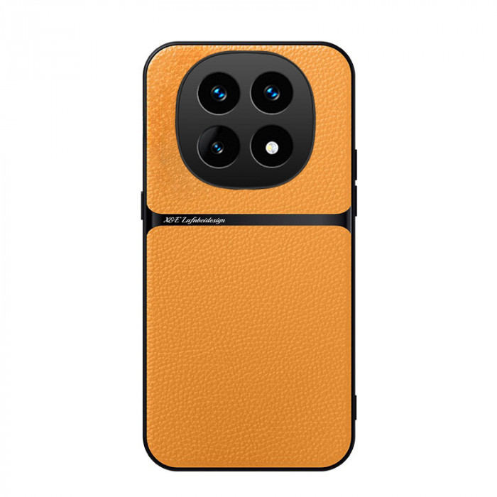Текстильный чехол Magnetic для Xiaomi Redmi Note 15 5G Осенний жёлтый