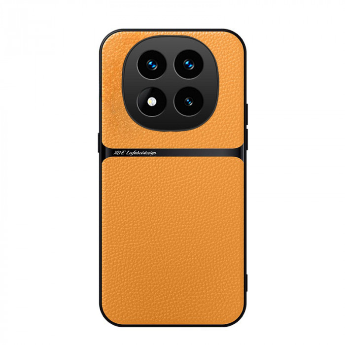 Текстильный чехол Magnetic для Xiaomi Redmi Note 15 Pro 4G Осенний жёлтый