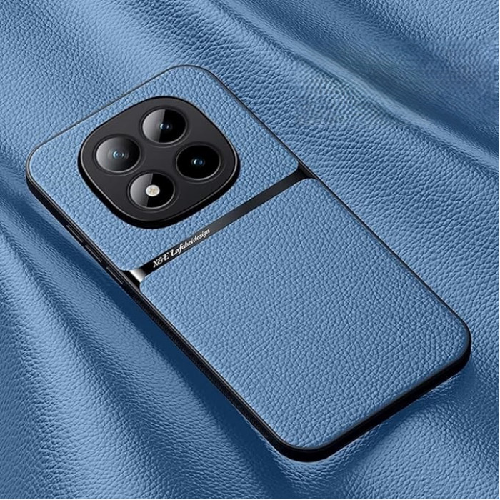 Текстильний чохол Magnetic для Xiaomi Redmi Note 15 Pro+ 5G Блакитний