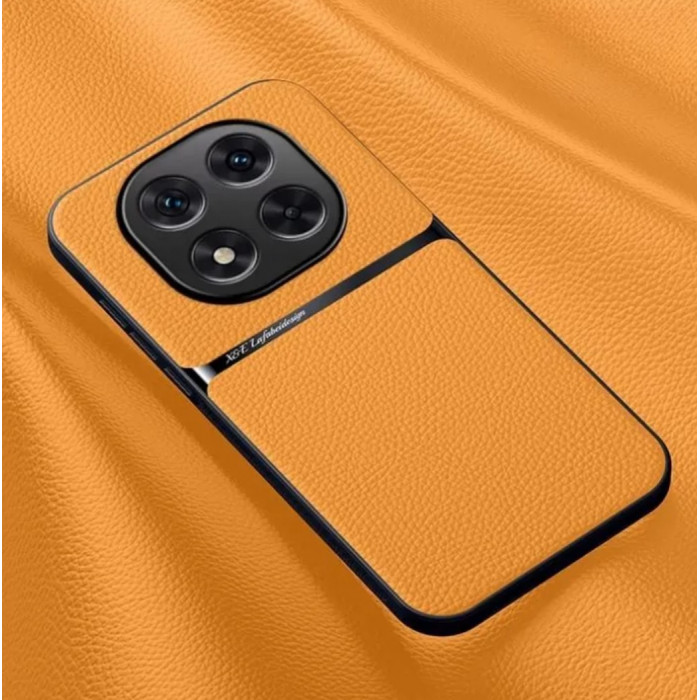 Текстильный чехол Magnetic для Xiaomi Redmi Note 15 Pro 4G Осенний жёлтый