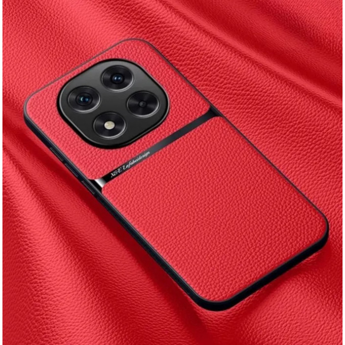 Текстильный чехол Magnetic для Xiaomi Redmi Note 15 Pro 4G Красный