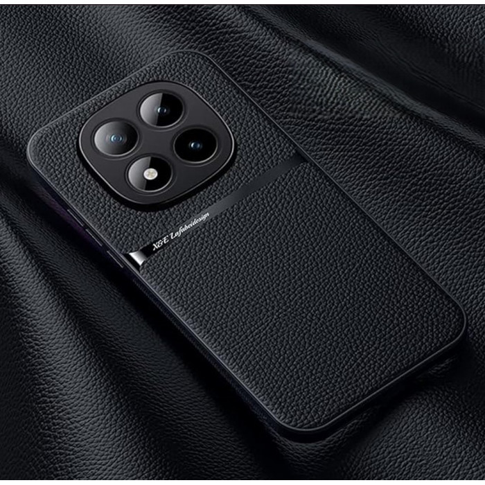 Текстильный чехол Magnetic для Xiaomi Redmi Note 15 Pro 4G Черный