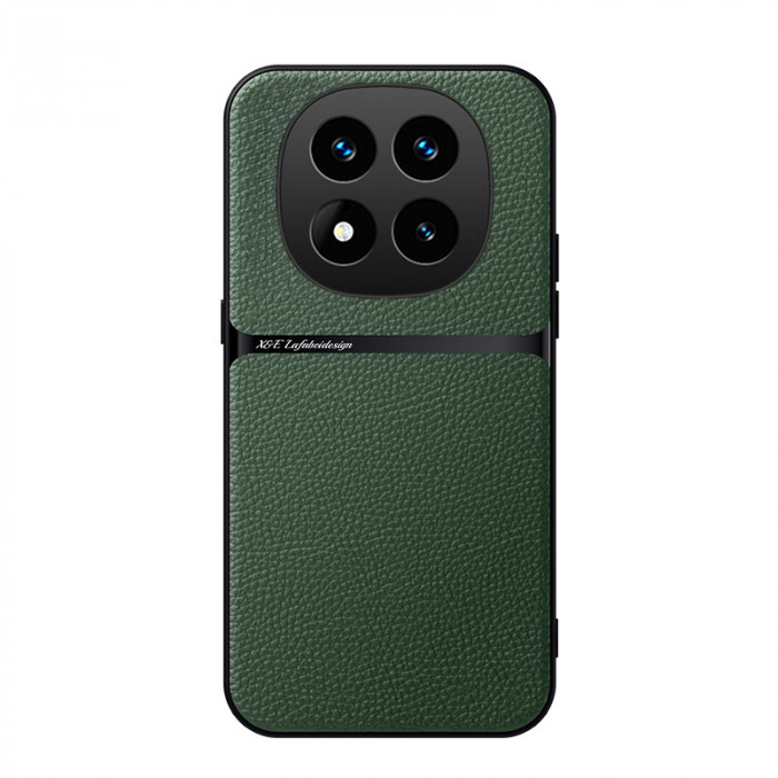 Текстильный чехол Magnetic для Xiaomi Redmi Note 15 Pro 4G Зеленый