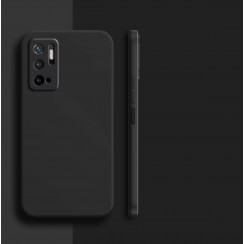 Силиконовый чехол Soft Touch для Xiaomi Redmi Note 10 5G Черный