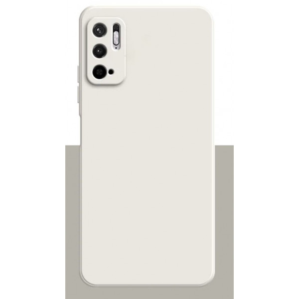 Силіконовий чохол Soft Touch для Xiaomi Redmi Note 10 5G Молочний