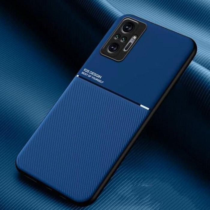 Силіконовий чохол IQS Design для Xiaomi Redmi Note 10 Pro Синій