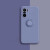 Силиконовый чехол Soft Touch с кольцом-держателем для Xiaomi Redmi Note 10/10s Серо-синий