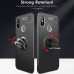 Силиконовый бампер для Xiaomi Redmi S2 с кольцом-держателем Черный