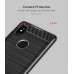 Силиконовый чехол с карбоновой вставкой для Xiaomi Redmi S2