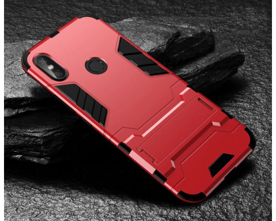 IronMan ультратонкий защитный бампер для Xiaomi Redmi S2 Красный