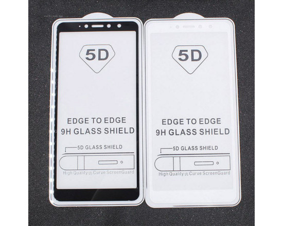 Захисне скло з повним покриттям 5D для телефону Xiaomi Redmi S2