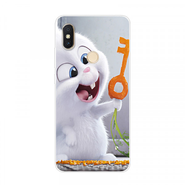 Силиконовый чехол для Xiaomi Redmi S2 с картинкой Кролик