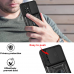 Протиударний чохол Camshield для Xiaomi Redmi 10 з кільцем-тримачем Чорний