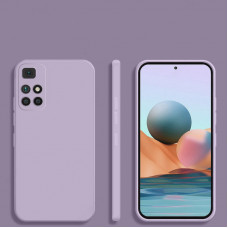 Силиконовый чехол Soft Touch для Xiaomi Poco M4 Pro 5G Лавандовый