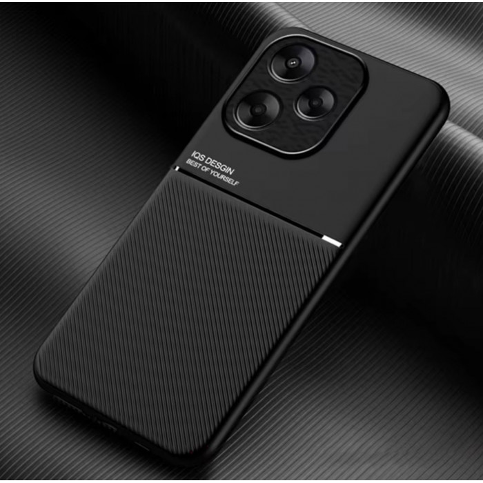 Силиконовый чехол IQS Design для Xiaomi Redmi 13 Черный