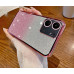 Чехол с блестками и защитой камеры для Xiaomi Redmi 13C Розовый