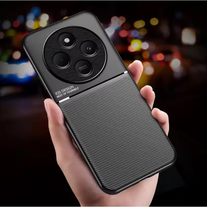Силіконовий чохол IQS Design для Xiaomi Redmi 14C Чорний