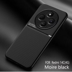 Силіконовий чохол IQS Design для Xiaomi Redmi 14C Чорний