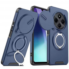 Протиударний чохол Camshield для Xiaomi Redmi 14C з кільцем-тримачем Синій
