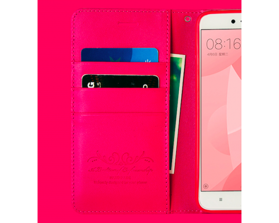 Чохол-книжка ALIVO для Xiaomi Mi A1 Рожевий