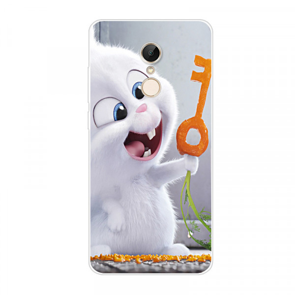 Силиконовый чехол для Xiaomi Redmi 5 с картинкой Кролик