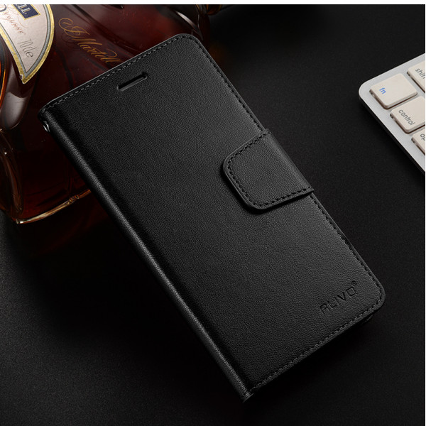 Чехол-книжка ALIVO для Xiaomi Redmi Note 9 Чёрный