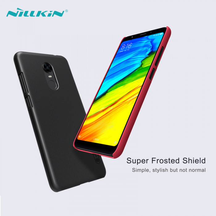 Чехол бампер Nillkin Frosted shield для Xiaomi Redmi 5 Черный