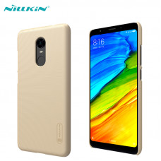 Чехол бампер Nillkin Frosted shield для Xiaomi Redmi 5 Plus Золотой