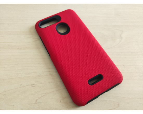 Гибридный чехол для Xiaomi Redmi 6 Красный