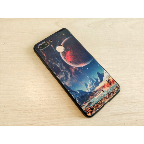 Глянцевий силіконовий бампер для Xiaomi Redmi 6 з зображенням Марс.