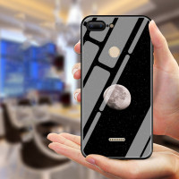 Глянцевий силіконовий бампер для Xiaomi Redmi 6 з картинкою Місяць
