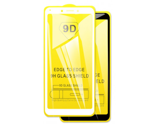 Захисне скло з повним покриттям 9D для телефону Xiaomi Redmi 6