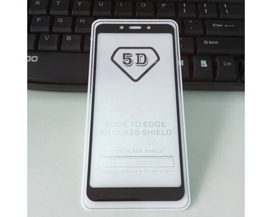 Захисне скло з повним покриттям 5D для телефону Xiaomi Redmi Note 4X