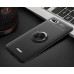 Силиконовый бампер для Xiaomi Redmi 6a с кольцом-держателем Черный
