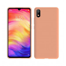 Силиконовый чехол Soft Touch для Xiaomi Redmi 7a Оранжевый