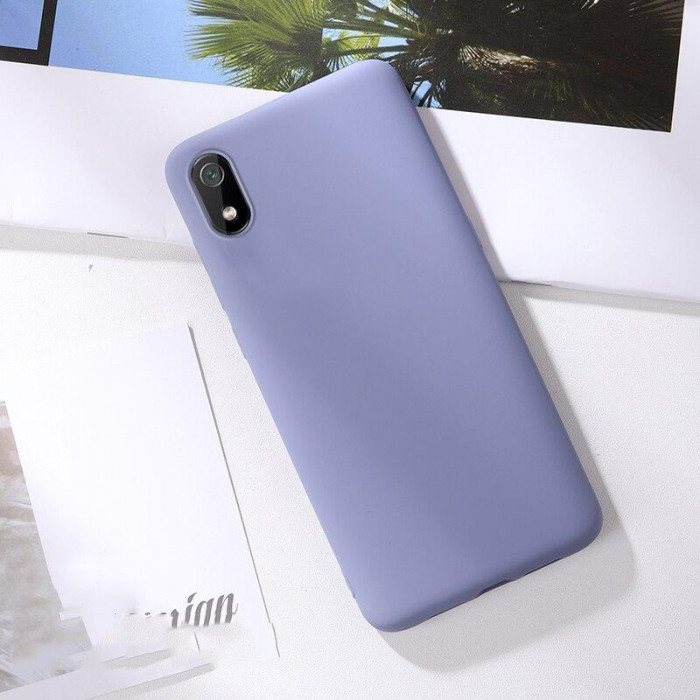 Силіконовий чохол Soft Touch для Xiaomi Redmi 7a Лавандовий