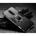 Защитный бампер IronMan для Xiaomi Redmi 8/8a с кольцом-держателем - Черный