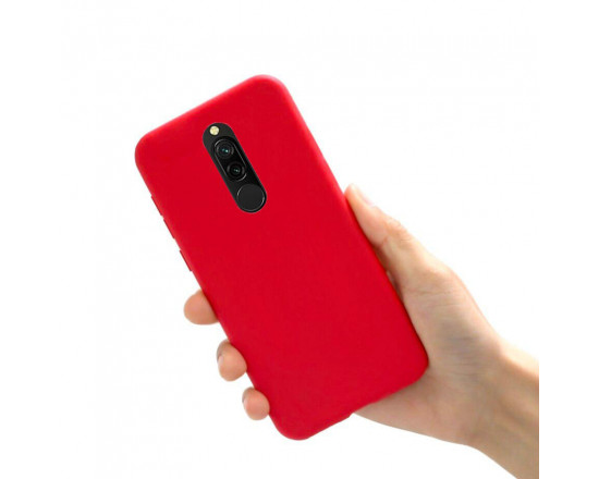 Силіконовий чохол Soft Touch для Xiaomi Redmi 8 - Червоний