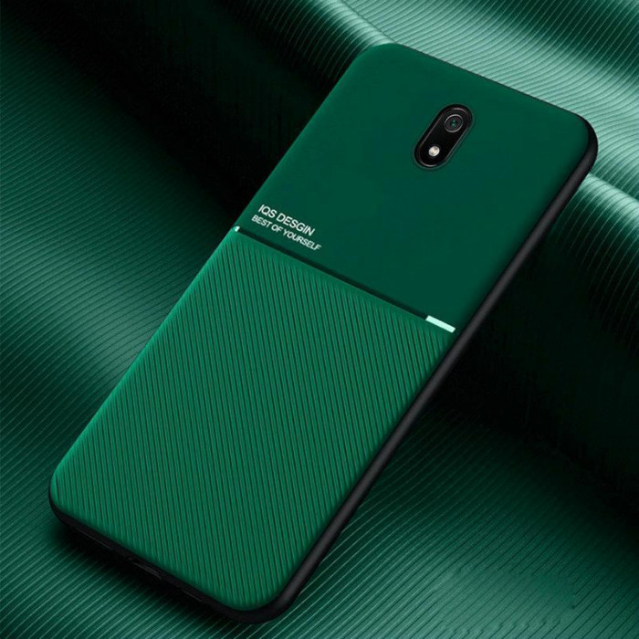 Силиконовый чехол IQS Design для Xiaomi Redmi 8a Зеленый