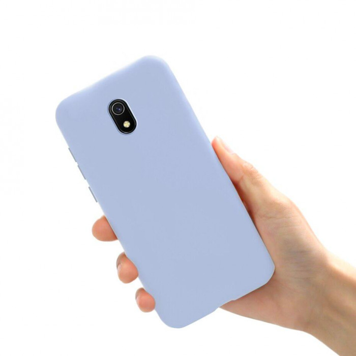 Силиконовый чехол Soft Touch для Xiaomi Redmi 8a Лавандовый