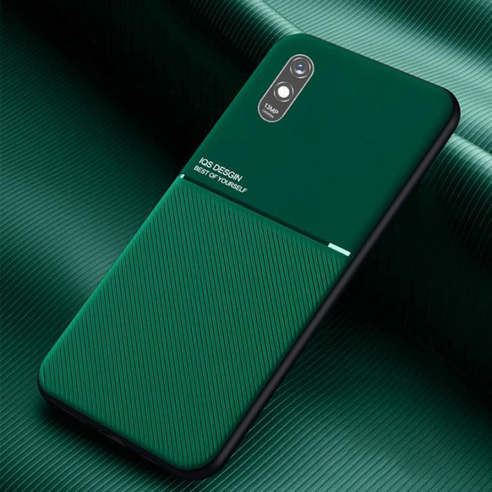 Силіконовий чохол IQS Design для Xiaomi Redmi 9a - Зелений