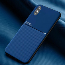 Силіконовий чохол IQS Design для Xiaomi Redmi 9a Синій