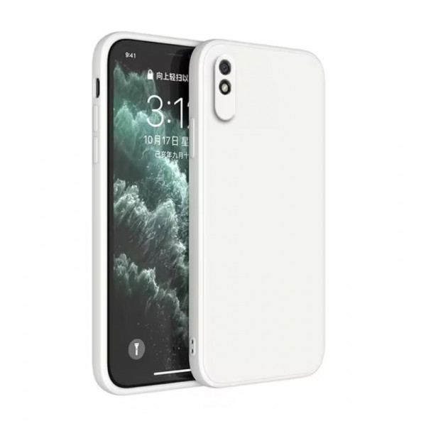 Силиконовый чехол Soft Touch для Xiaomi Redmi 9a Молочный