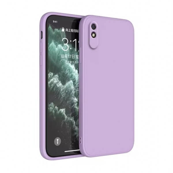 Силиконовый чехол Soft Touch для Xiaomi Redmi 9a Лавандовый