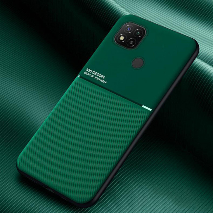 Силіконовий чохол IQS Design для Xiaomi Redmi 9c - Зелений