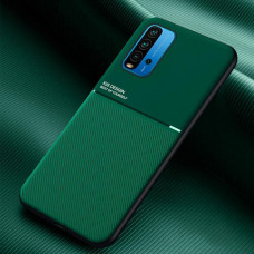 Силиконовый чехол IQS Design для Xiaomi Redmi 9T Зеленый