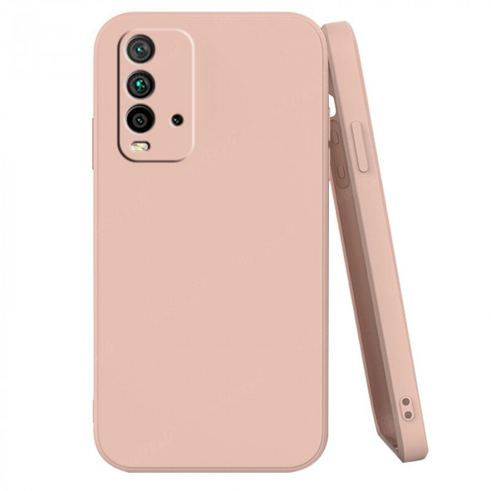 Силиконовый чехол Soft Touch для Xiaomi Redmi 9T Розовый