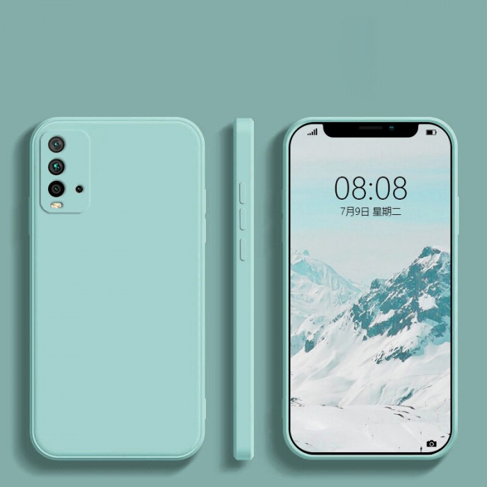 Силиконовый чехол Soft Touch для Xiaomi Redmi 9T Мятный