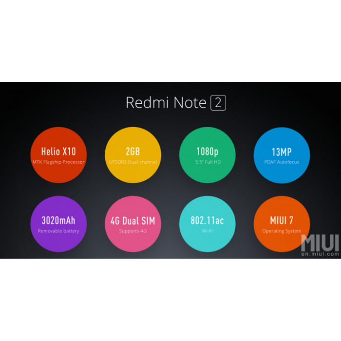 Xiaomi RedMi Note 2 32 GB