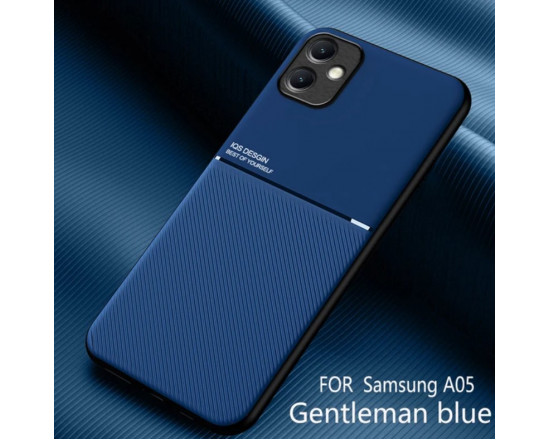 Силиконовый чехол IQS Design для Samsung Galaxy A05 Синий